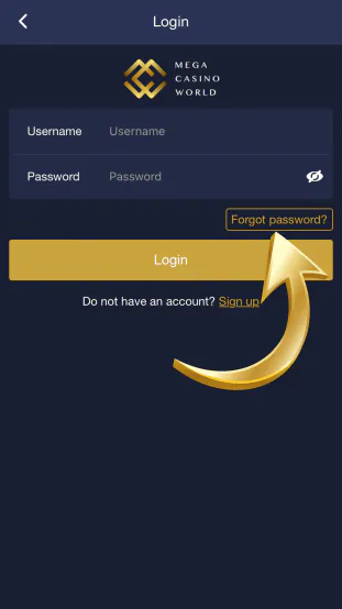 Reset password in MCW