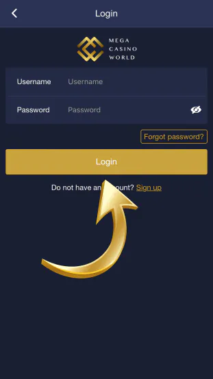 Complete login in MCW
