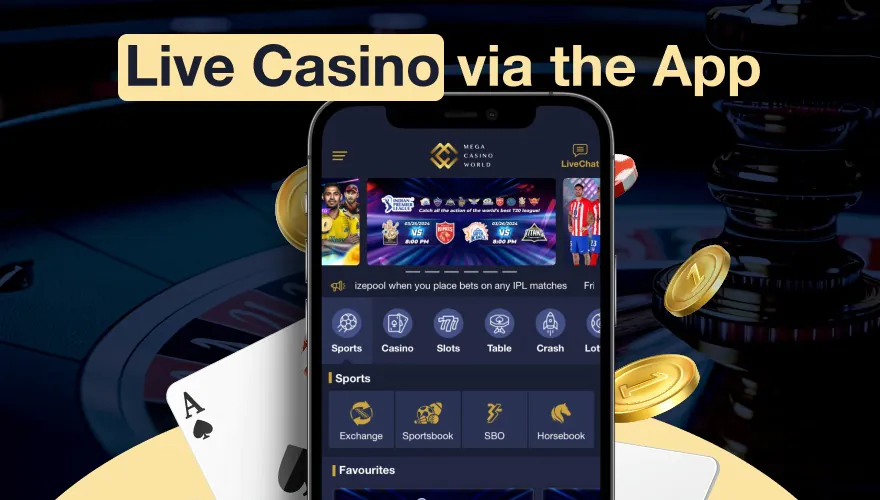 casino games via the mcw app