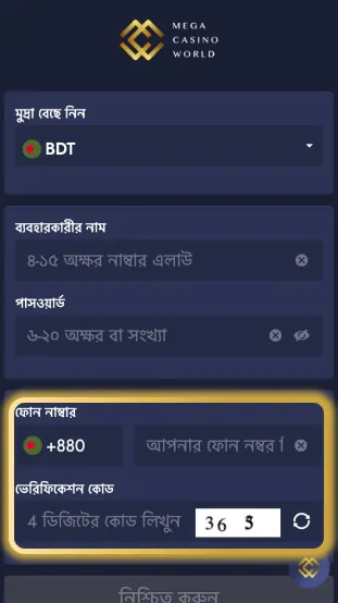 ধাপ ৩ অতিরিক্ত তথ্য পূরণ করুন