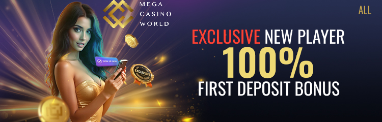 100% first deposit bonus